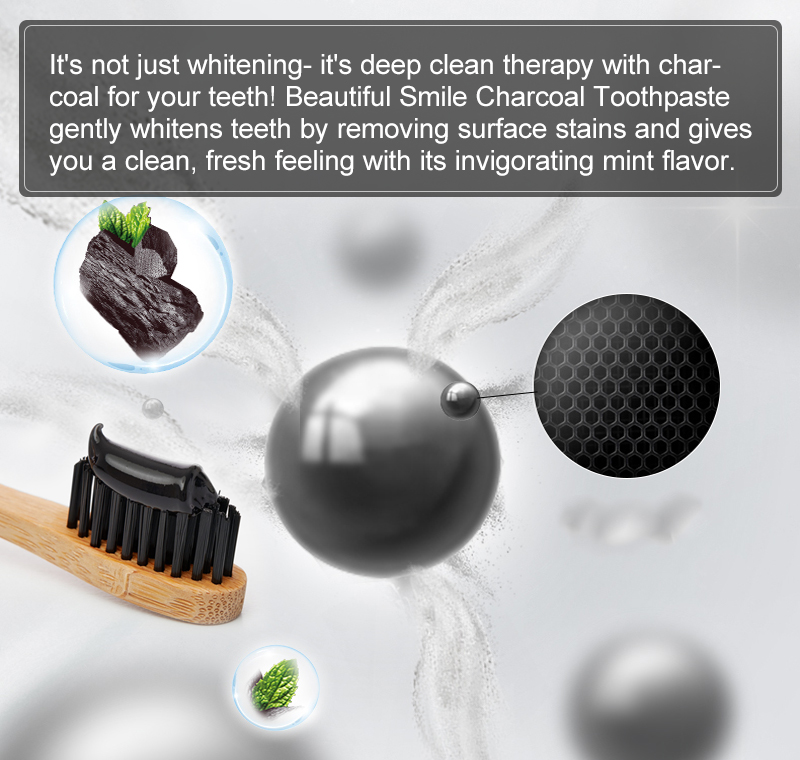 Daily Bamboo Charcoal Teeth Whitening Oral Care Kit
