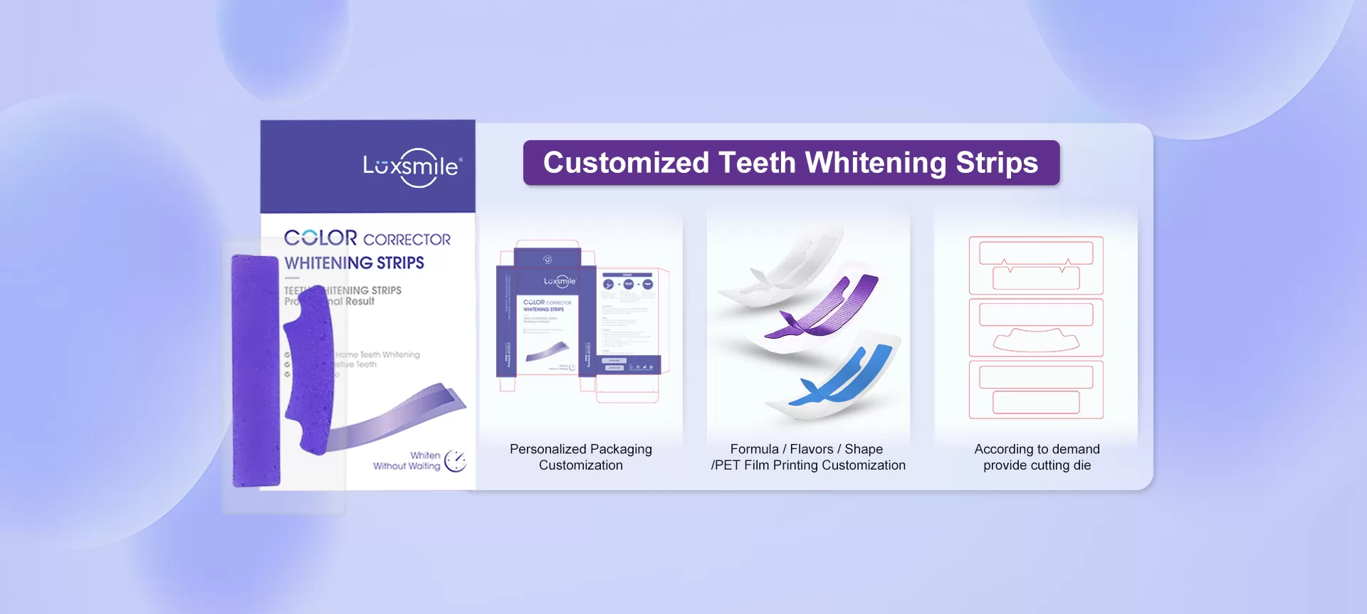 Teeth Strips Mold customization